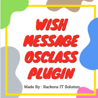 Wish Message Plugin For Osclass