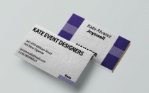 Events Designer Business Card Screenshot 1