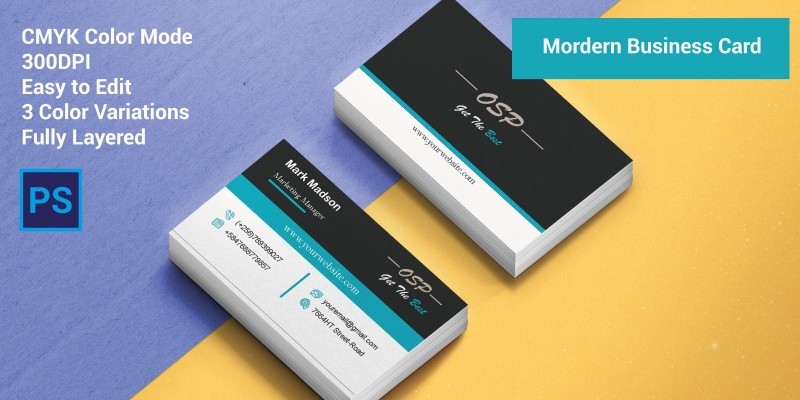 Modern Business Card