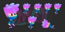 3 2D Game Characters Screenshot 1