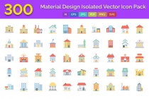 300 Building Vector Icons Pack  Screenshot 1