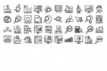 450 Explore And Analysis Vector Icons Pack Screenshot 9