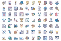 480 Business Trade Vector Icons Pack Screenshot 2