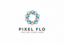 Pixel Flower Logo Screenshot 5