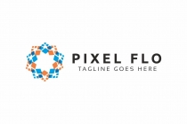 Pixel Flower Logo Screenshot 7