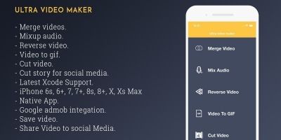 Ultra Video Maker - iOS Source Code