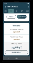 Emi Calculator - Android App Source Code Screenshot 2