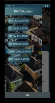 Emi Calculator - Android App Source Code Screenshot 4