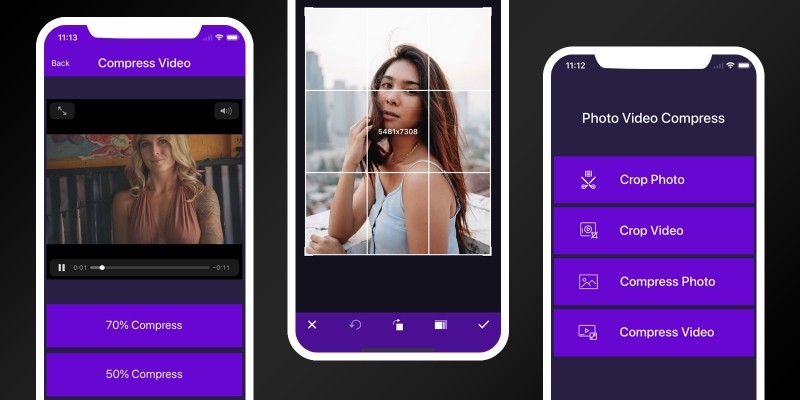 Photo Video Compress - iOS App Source Code