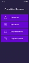 Photo Video Compress - iOS App Source Code Screenshot 1