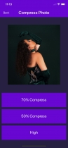 Photo Video Compress - iOS App Source Code Screenshot 5