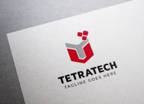 Tetratech T Letter Logo Screenshot 1