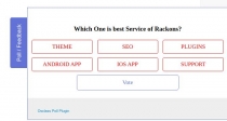 Poll or Feedback Osclass Plugin Screenshot 1