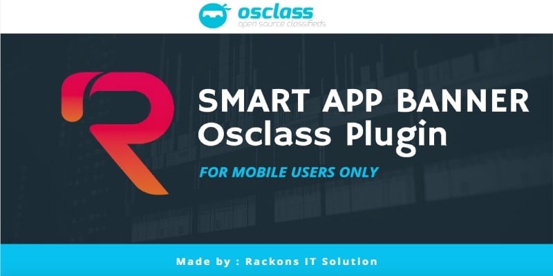 Smart App Banner Plugin for Osclass