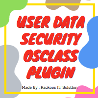 Osclass User Data Security Plugin