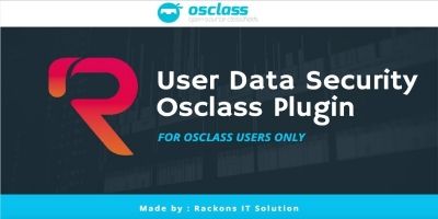 Osclass User Data Security Plugin