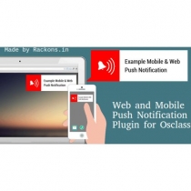 Web and Mobile Push Notification For Osclass Screenshot 1
