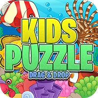 Kids Puzzle Drag And Drop - Unity Project