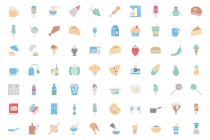 800 Food Vector Icons Pack Screenshot 3