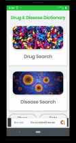 Drugs And Diseases Dictionary Android App Screenshot 1