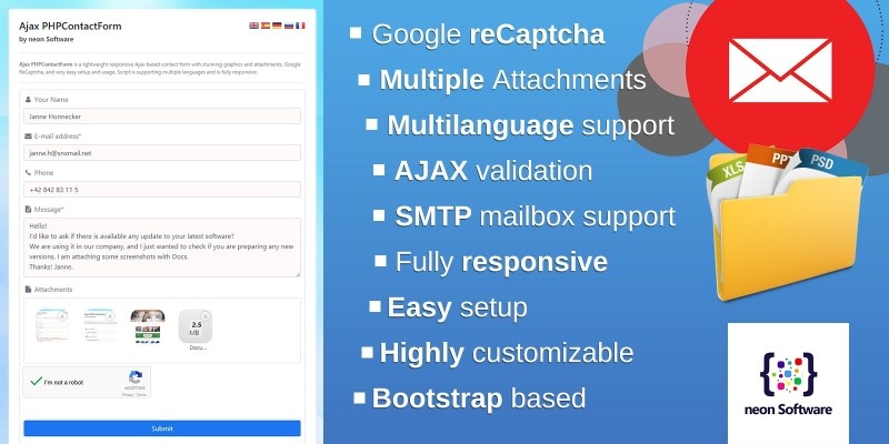 Ajax PHPContactForm