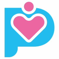 People Love P Letter Logo