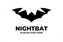 Bat Wings Logo Design Screenshot 1