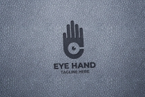 Hand Eye Logo Design Screenshot 2