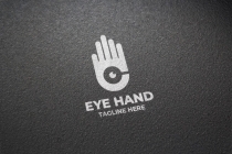Hand Eye Logo Design Screenshot 3