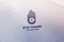 Hand Eye Logo Design Screenshot 4