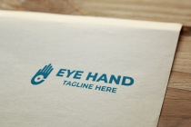 Hand Eye Logo Design Screenshot 6