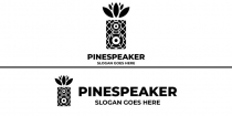 Pineapple Speaker Logo Design Screenshot 1
