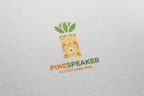 Pineapple Speaker Logo Design Screenshot 3