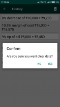 Percent Calculator - Android App Source Code Screenshot 7