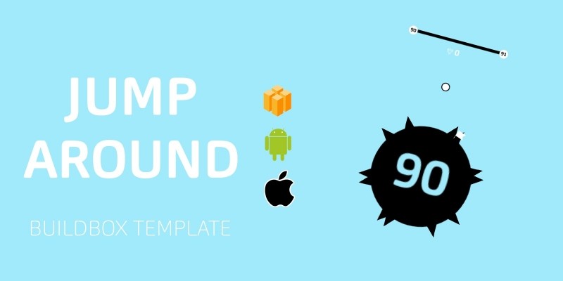 jump around Buildbox Template