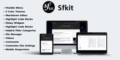 Sfkit - Flexible CMS Built With Symfony 4