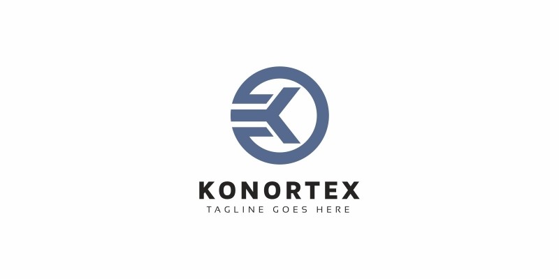 Konortex K Letter Logo