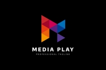 Media Play M Letter Logo Screenshot 2