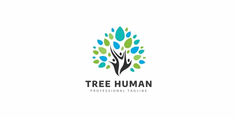 Tree Human Logo