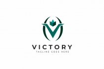 Victory V Letter Logo Screenshot 1