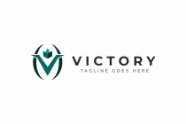 Victory V Letter Logo Screenshot 2