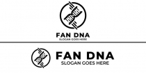 Fan Dna Logo Design Screenshot 1