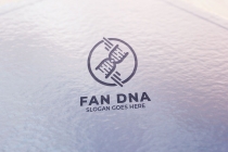 Fan Dna Logo Design Screenshot 7