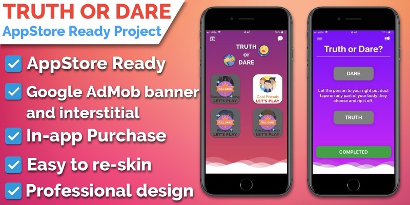 Truth or Dare iOS Game
