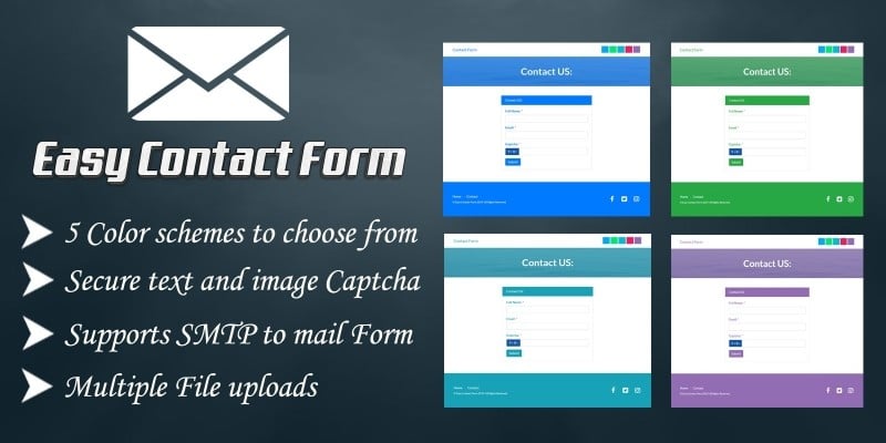 Easy Contact Form PHP Script