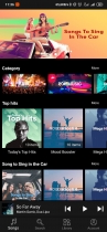 Music Streaming - Android  App Template  Screenshot 1