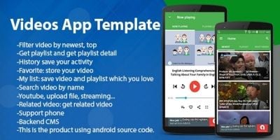 Videos Streaming - Android App Template