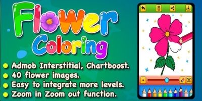 Flower Coloring Game For iOS