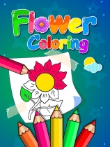 Flower Coloring Game For iOS Screenshot 1