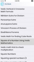 Maths Formula - iOS App Source Code Screenshot 1